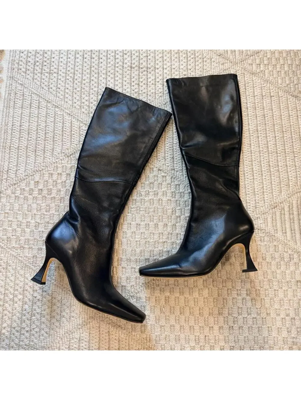 Tony Bianco Fantasy Knee High Boot in Chocolate Napa
